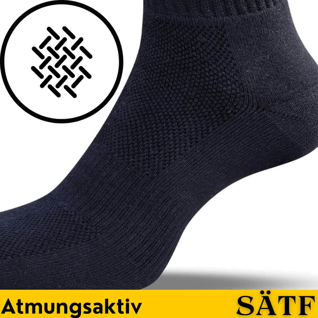 Premium Tennissocken aus Gekämmter Baumwolle - Unisex